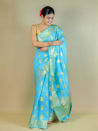 Silk Blend Festive Saree-01