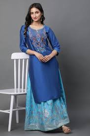 Festive Embroidered Kurta